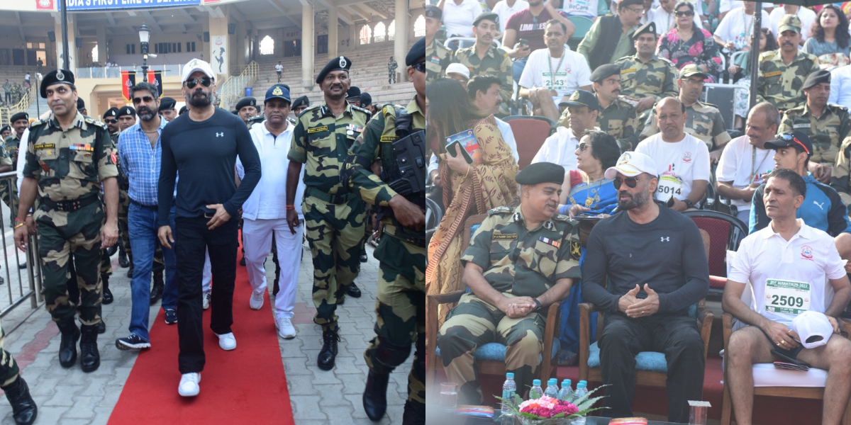 Border Security Force organized a Marathon on 29th October 2022 which was flagged off from Amritsar and culminated at JCP Attari
